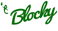 Logo van kinderopvang ’t Blocky